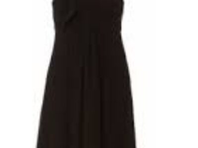 Robe Longue noir en soie Kookai neuve