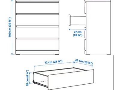 Commode IKEA - Emballage d’origine