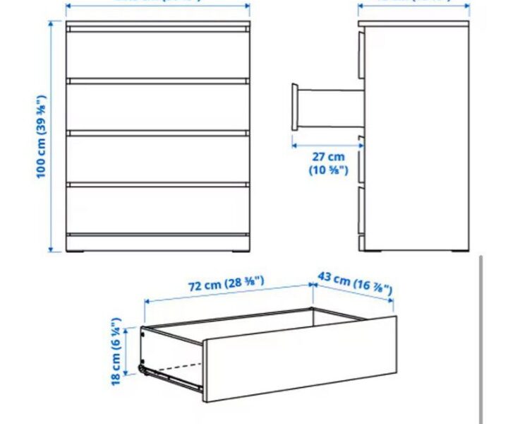 Commode IKEA - Emballage d’origine