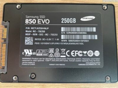 Ssd Samsung 850 evo 250Go