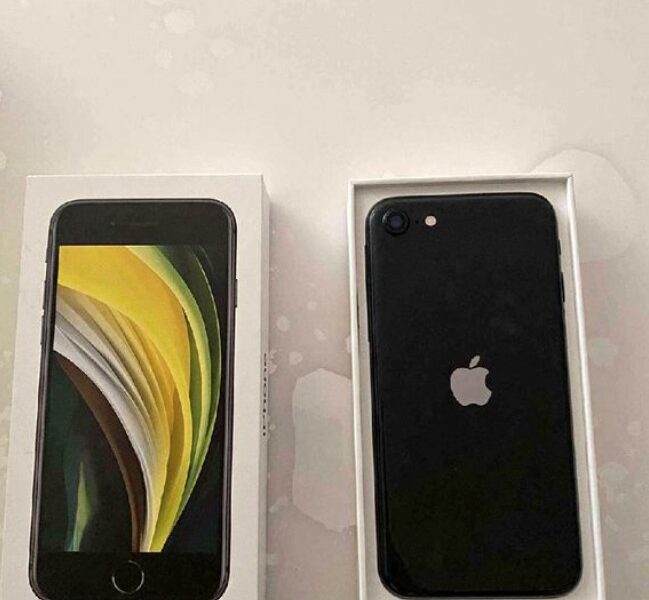 IPhone SE 2020 noir