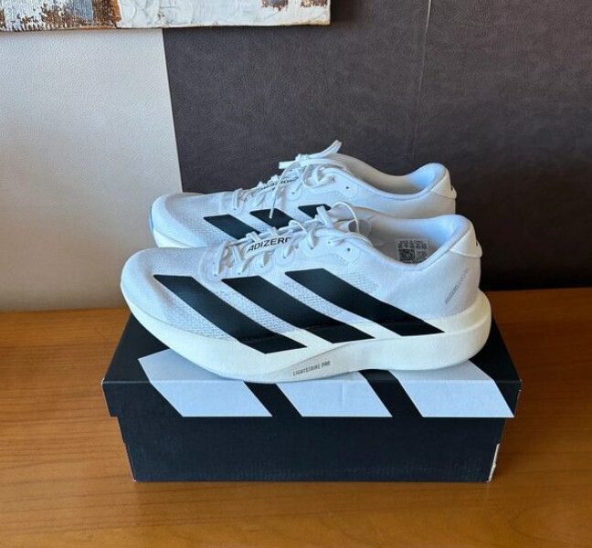 Adidas Adizero Evo SL White Black 43