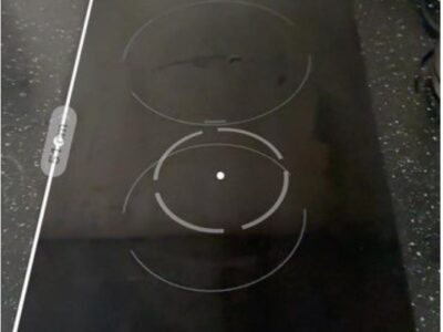 Plaque induction deux feux