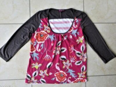 Tee-shirt, manches 3/4, One Step