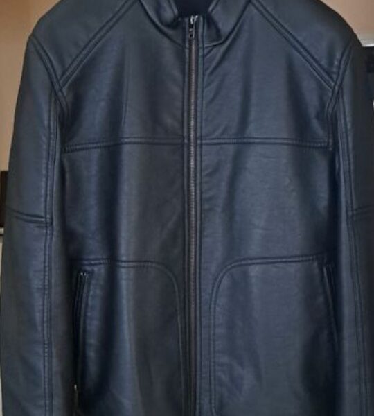 Veste cuir MANGO XXL