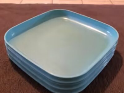 assiettes pique nique Tupperware