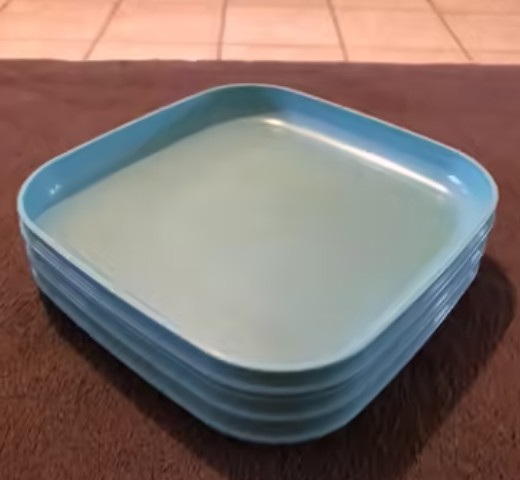 assiettes pique nique Tupperware