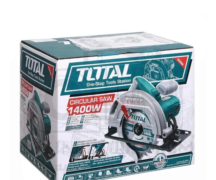 Scie circulaire 1400W – lame 185 mm