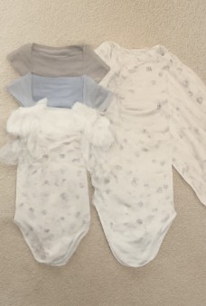 Lot 10 bodies bébé – 6 mois