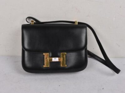 Sac à main cuir noir