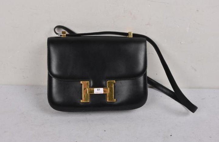 Sac à main cuir noir