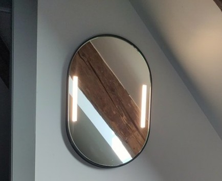 Grand miroir mural