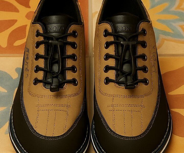 Chaussure LADNY beige et noire