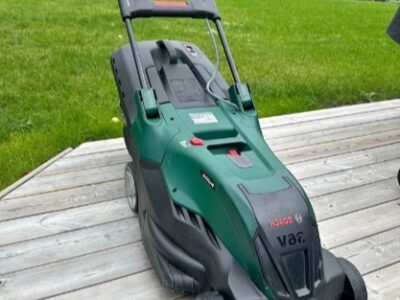 tondeuse jardin bosch