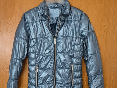 Doudoune bleu legere