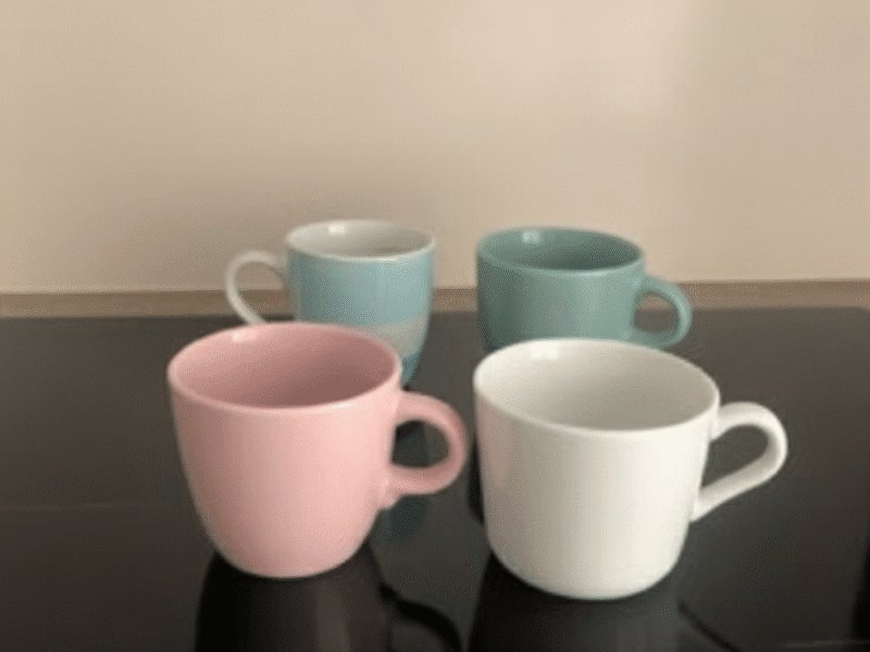 Lot de 4 Tasses à Café / Thé