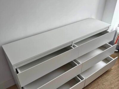 Grande commode blanche