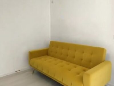 canape 3 places jaune