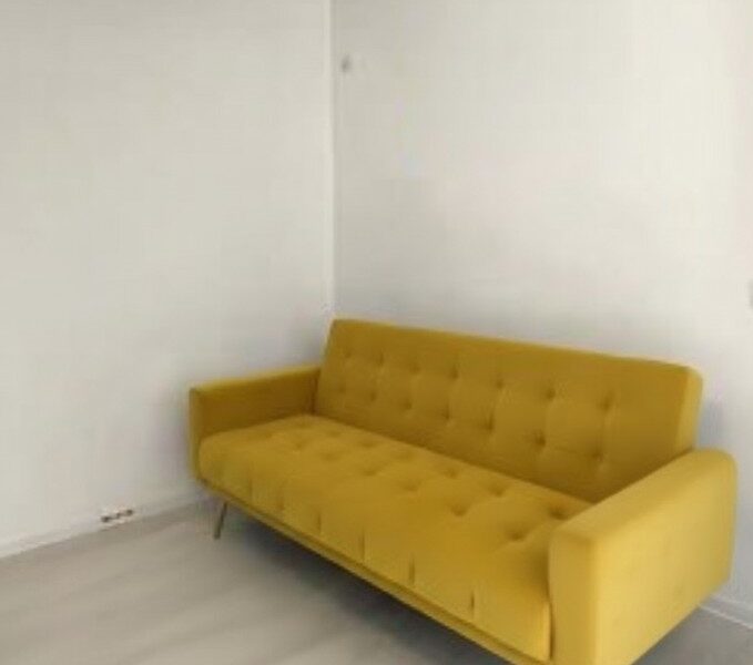 canape 3 places jaune