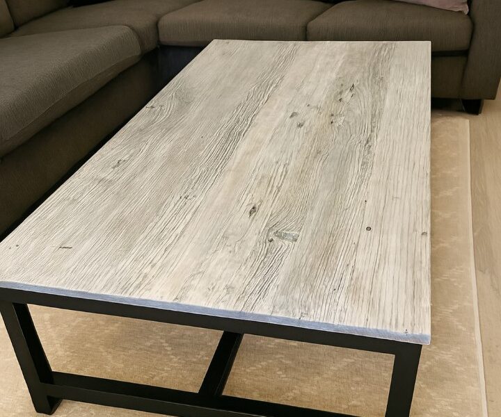 Table basse en verre