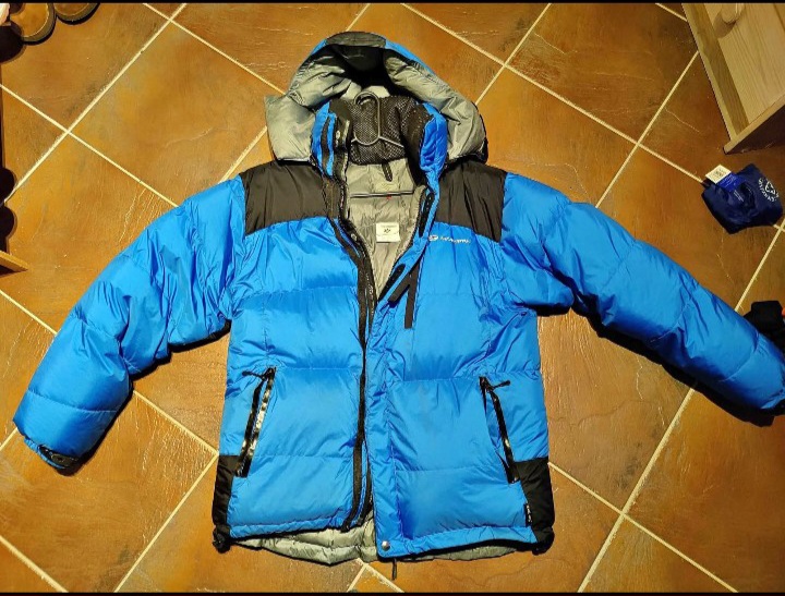 Doudoune bleu enfant